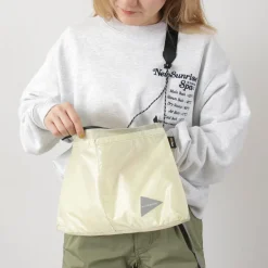 AND WANDER Shoulder Bags^/ Sil Sacoche