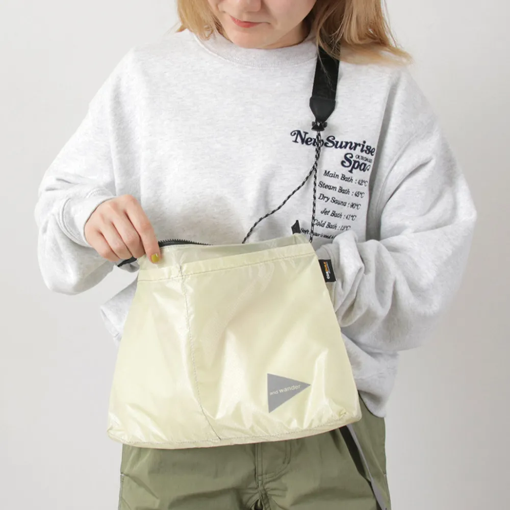 AND WANDER Shoulder Bags^/ Sil Sacoche