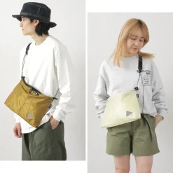 AND WANDER Shoulder Bags^/ Sil Sacoche