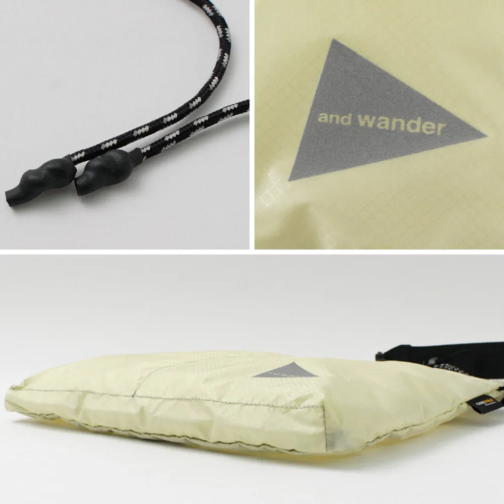 AND WANDER Shoulder Bags^/ Sil Sacoche