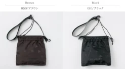 AND WANDER Shoulder Bags^/ Triangle Jacquard Sakosh