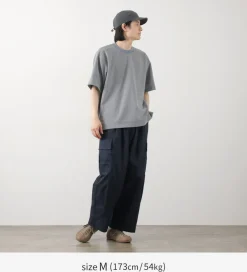 AND WANDER T-Shirts^/ UV-cut dry short sleeve t-shirt