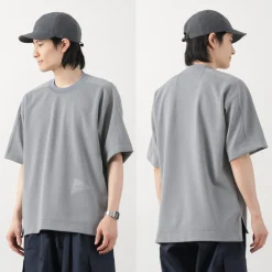 AND WANDER T-Shirts^/ UV-cut dry short sleeve t-shirt
