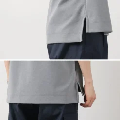 AND WANDER T-Shirts^/ UV-cut dry short sleeve t-shirt