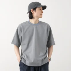 AND WANDER T-Shirts^/ UV-cut dry short sleeve t-shirt