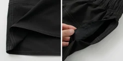 AND WANDER Shorts^/ Wave Shorts black
