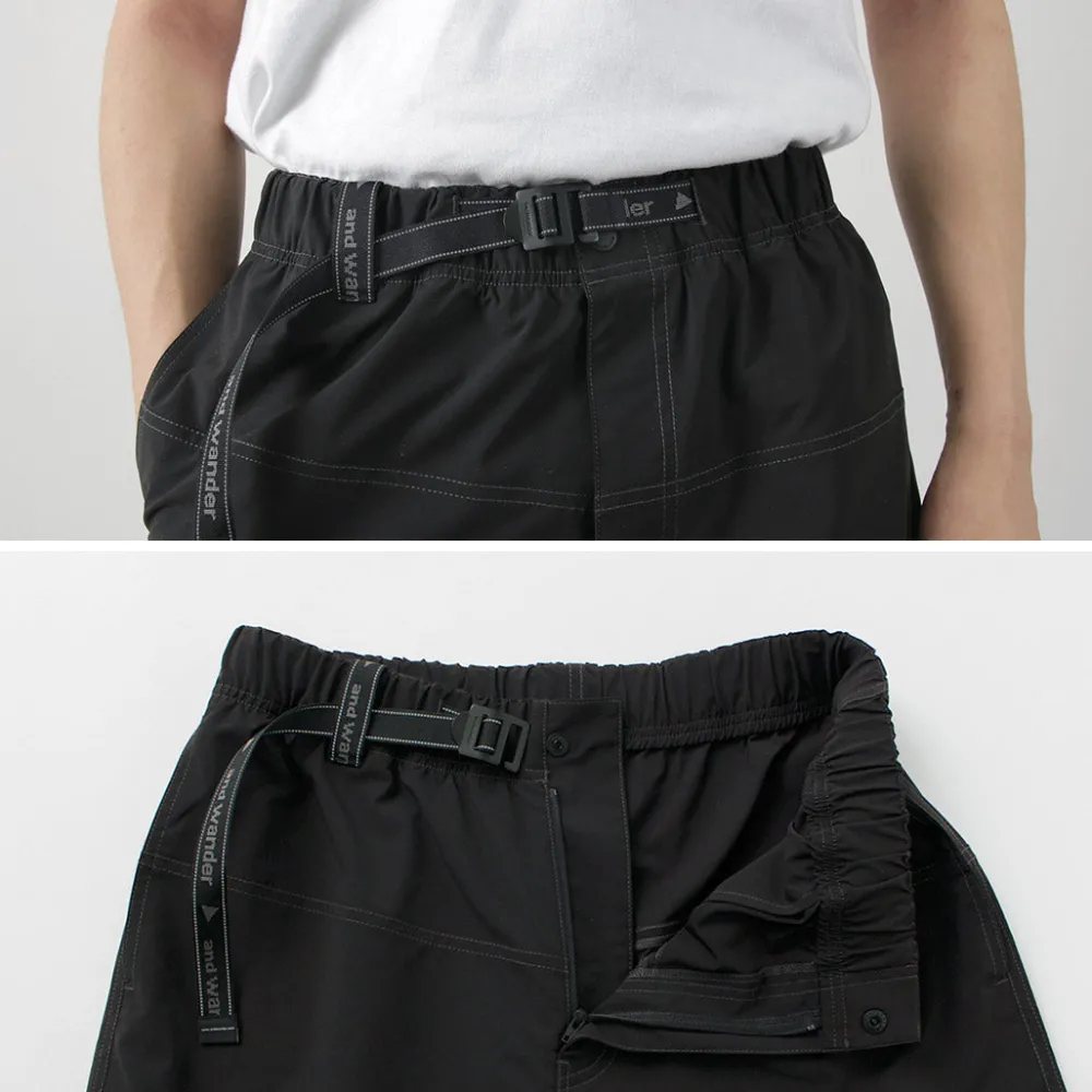 AND WANDER Shorts^/ Wave Shorts black