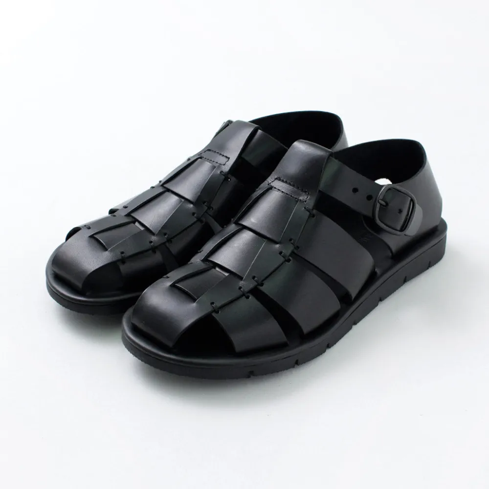 ANTICHI ROMANI Sandals^/ Leather Gurkha sandals
