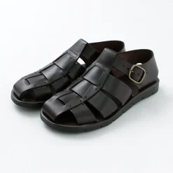 ANTICHI ROMANI Sandals^/ Leather Gurkha sandals