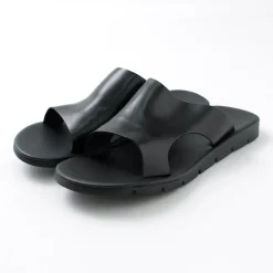 ANTICHI ROMANI Sandals^/ Leather slide sandal