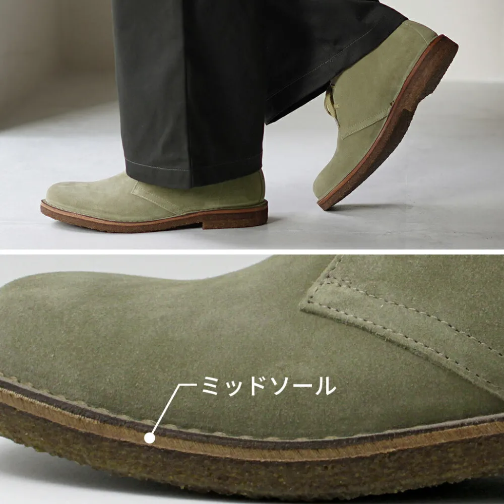 ASTORFLEX Leather Shoes & Boots^/ Green Flex Desert Boots