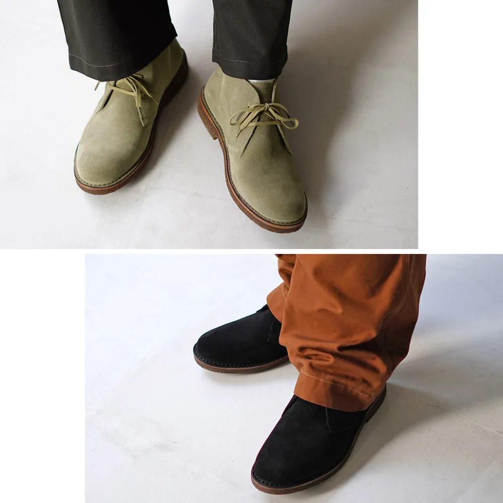 ASTORFLEX Leather Shoes & Boots^/ Green Flex Desert Boots