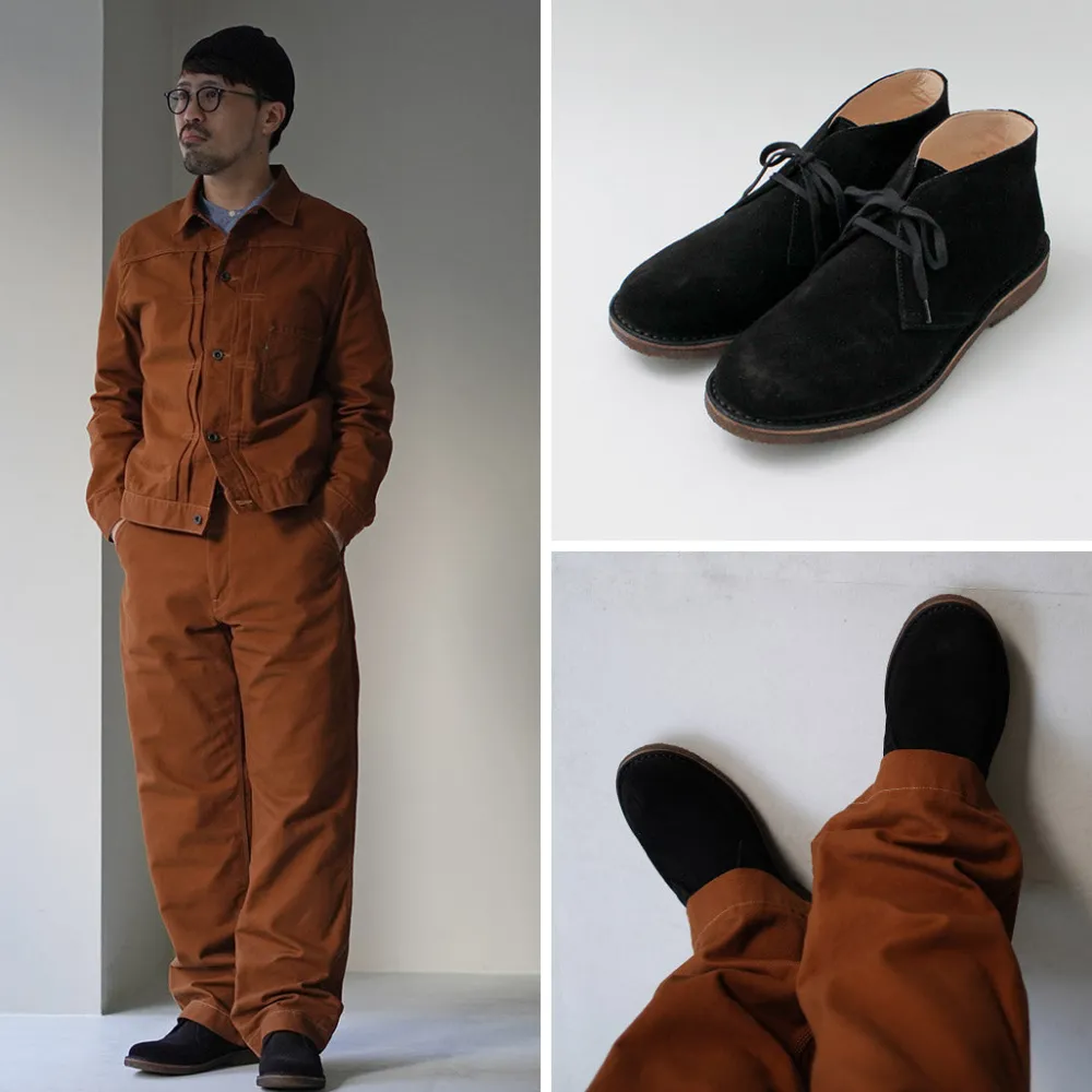 ASTORFLEX Leather Shoes & Boots^/ Green Flex Desert Boots