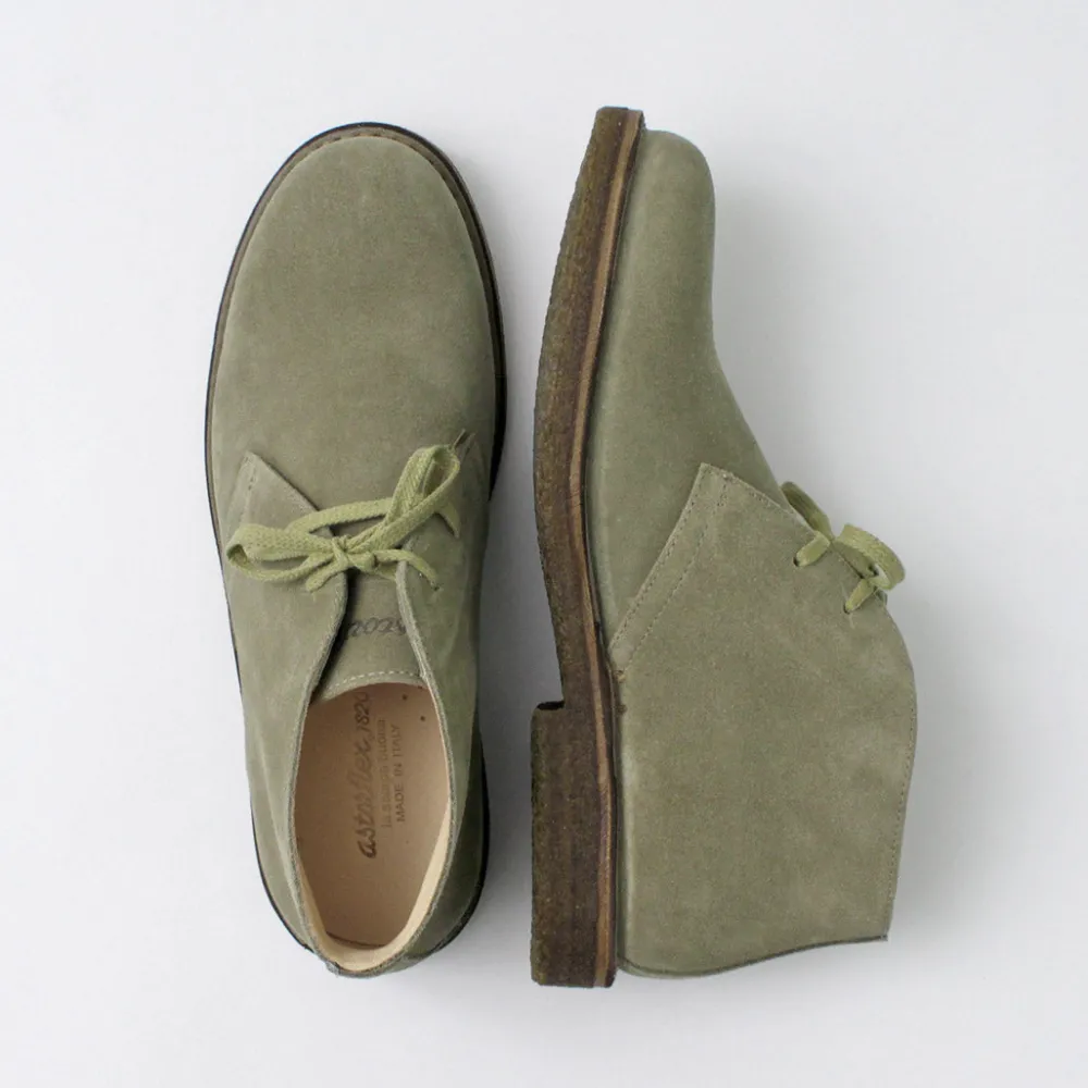 ASTORFLEX Leather Shoes & Boots^/ Green Flex Desert Boots