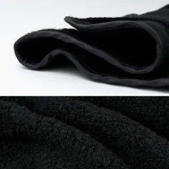 AXESQUIN Jackets^/ Wool Boa Vest black