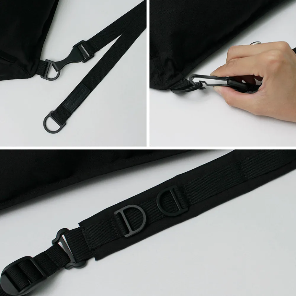 BAICYCLON BY BAGJACK Shoulder Bags^/ BCL-73 Triangle One Strap Bag black