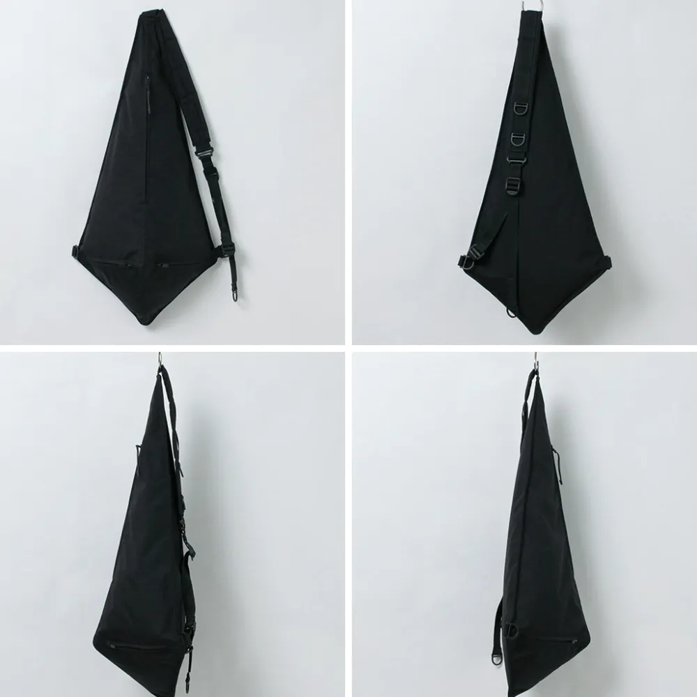 BAICYCLON BY BAGJACK Shoulder Bags^/ BCL-73 Triangle One Strap Bag black