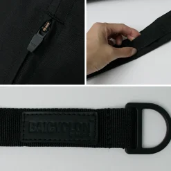 BAICYCLON BY BAGJACK Shoulder Bags^/ BCL-73 Triangle One Strap Bag black