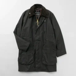 BARBOUR Coats^/ Classic Northumbria Wax Jacket olive