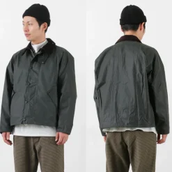 BARBOUR Jackets^/ Oversized Transport Wax Jacket