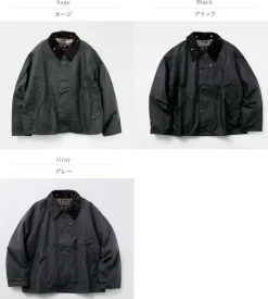 BARBOUR Jackets^/ Oversized Transport Wax Jacket