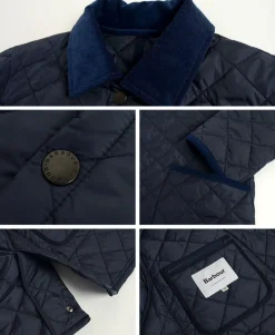 BARBOUR Jackets^/ Ritzdale long nylon quilted jacket