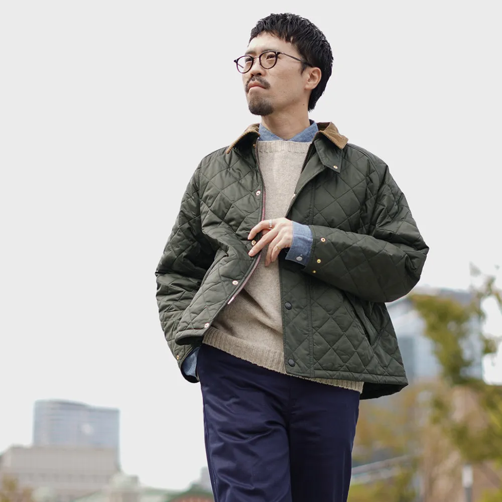 BARBOUR Jackets^/ 130th Anniversary Quilted Transport Jacket green