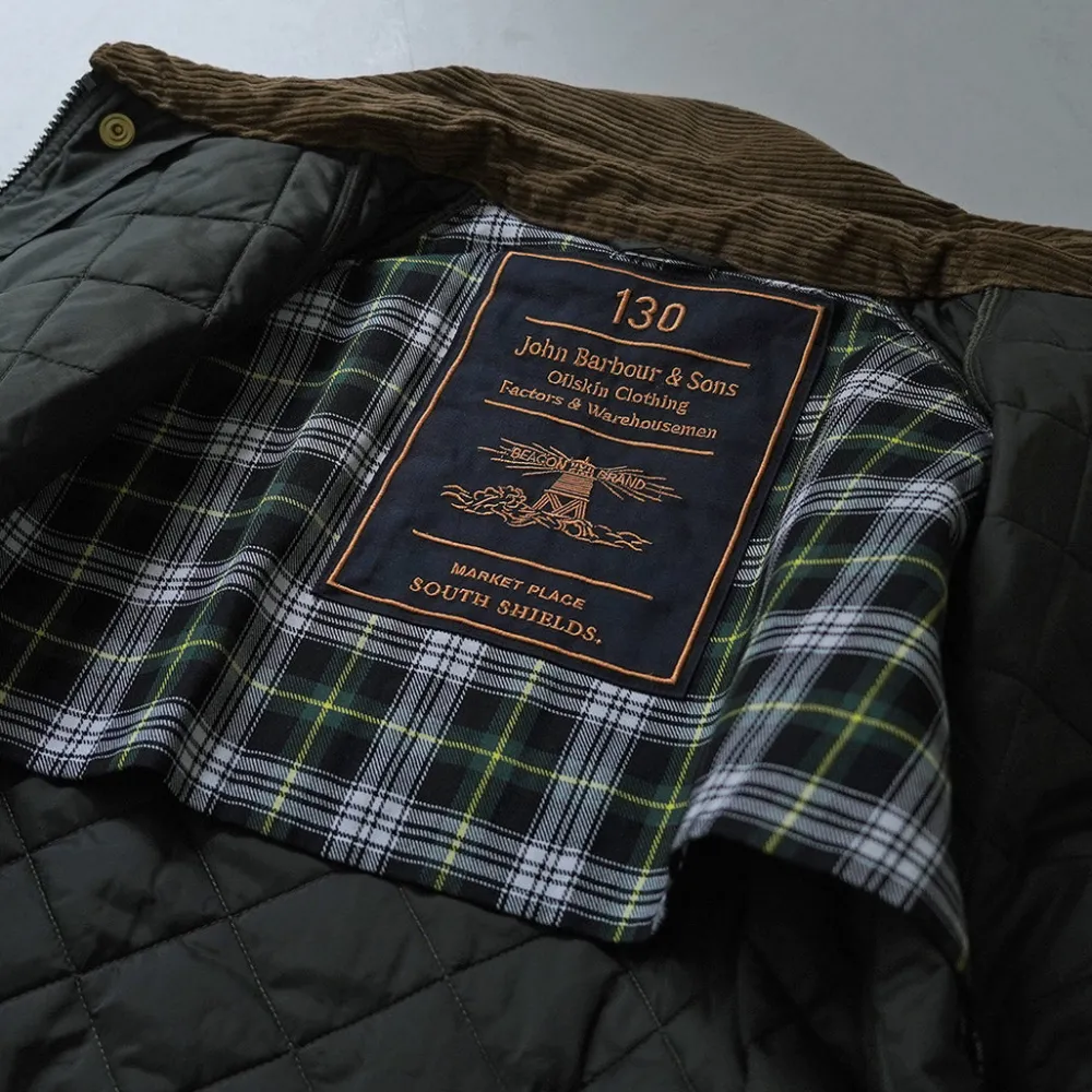 BARBOUR Jackets^/ 130th Anniversary Quilted Transport Jacket green