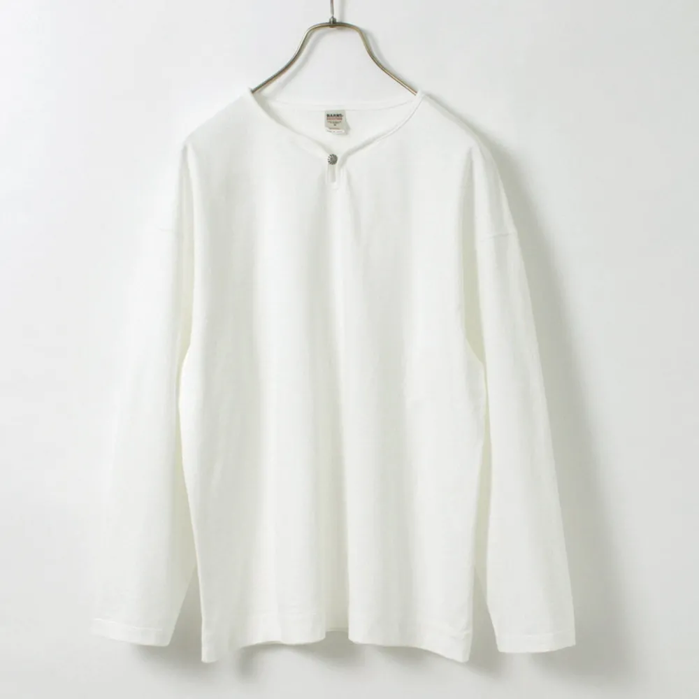 BARNS T-Shirts^/ Big Cozun knitiing Concho Long Sleeve T-Shirt