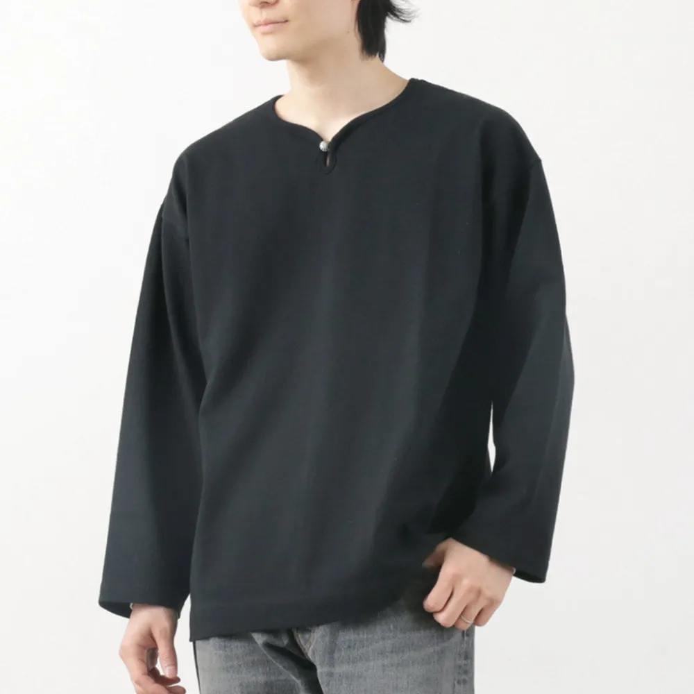 BARNS T-Shirts^/ Big Cozun knitiing Concho Long Sleeve T-Shirt