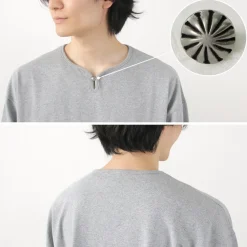BARNS T-Shirts^/ Big Cozun knitiing Concho Long Sleeve T-Shirt