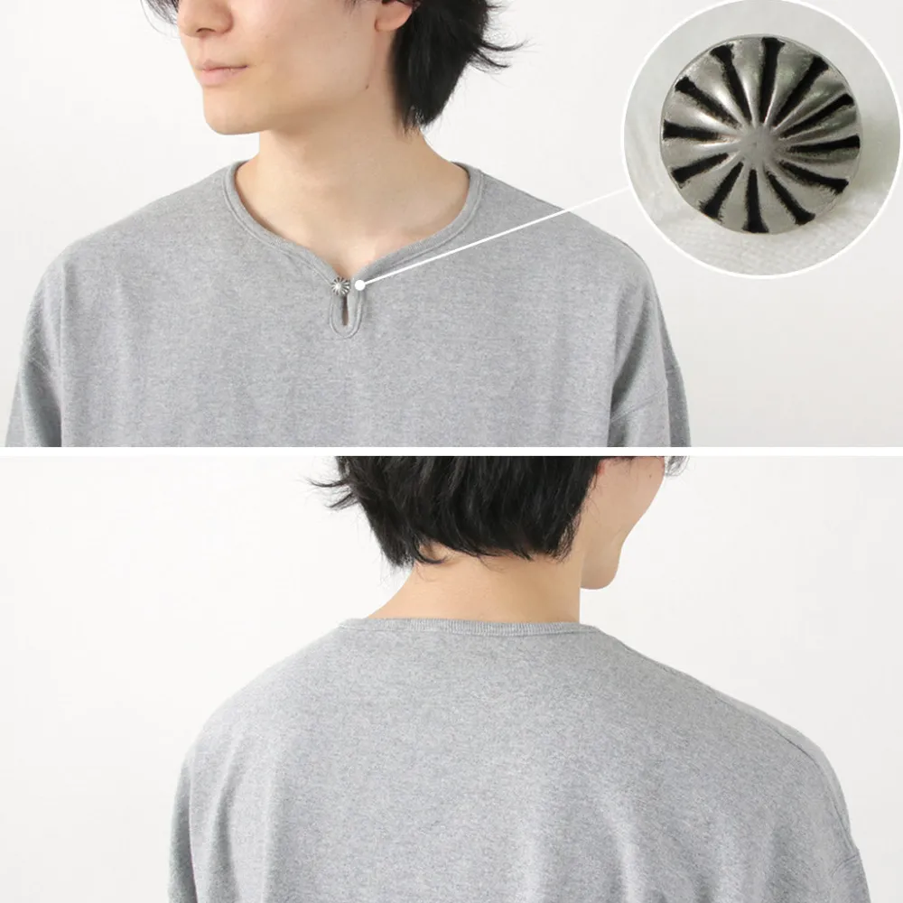 BARNS T-Shirts^/ Big Cozun knitiing Concho Long Sleeve T-Shirt