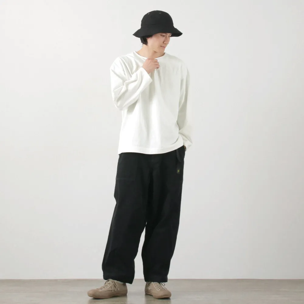 BARNS T-Shirts^/ Big Cozun knitiing Concho Long Sleeve T-Shirt