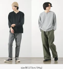 BARNS T-Shirts^/ Big Cozun knitiing Concho Long Sleeve T-Shirt