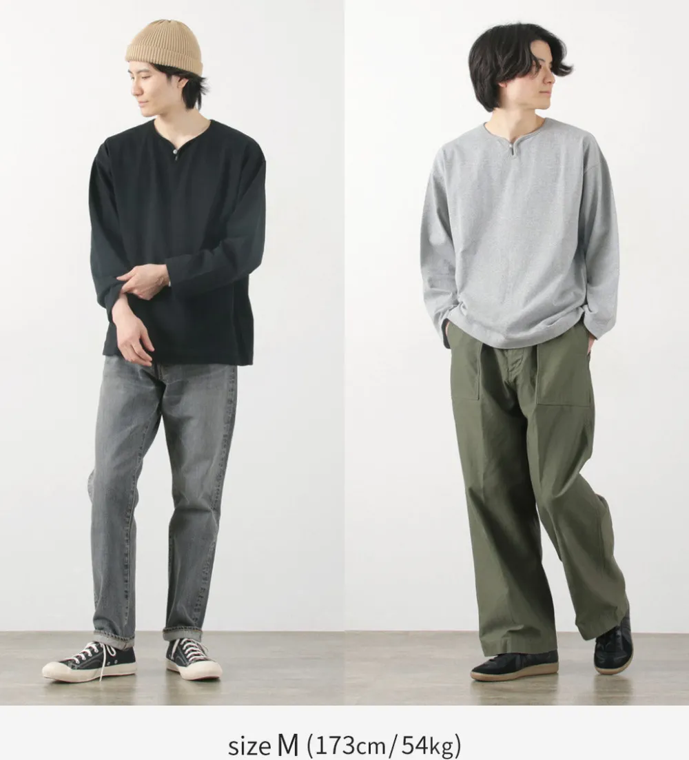 BARNS T-Shirts^/ Big Cozun knitiing Concho Long Sleeve T-Shirt