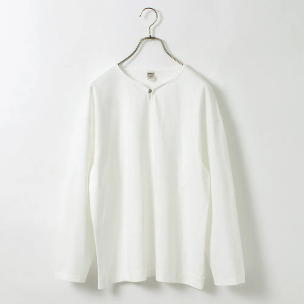 BARNS T-Shirts^/ Big Cozun knitiing Concho Long Sleeve T-Shirt