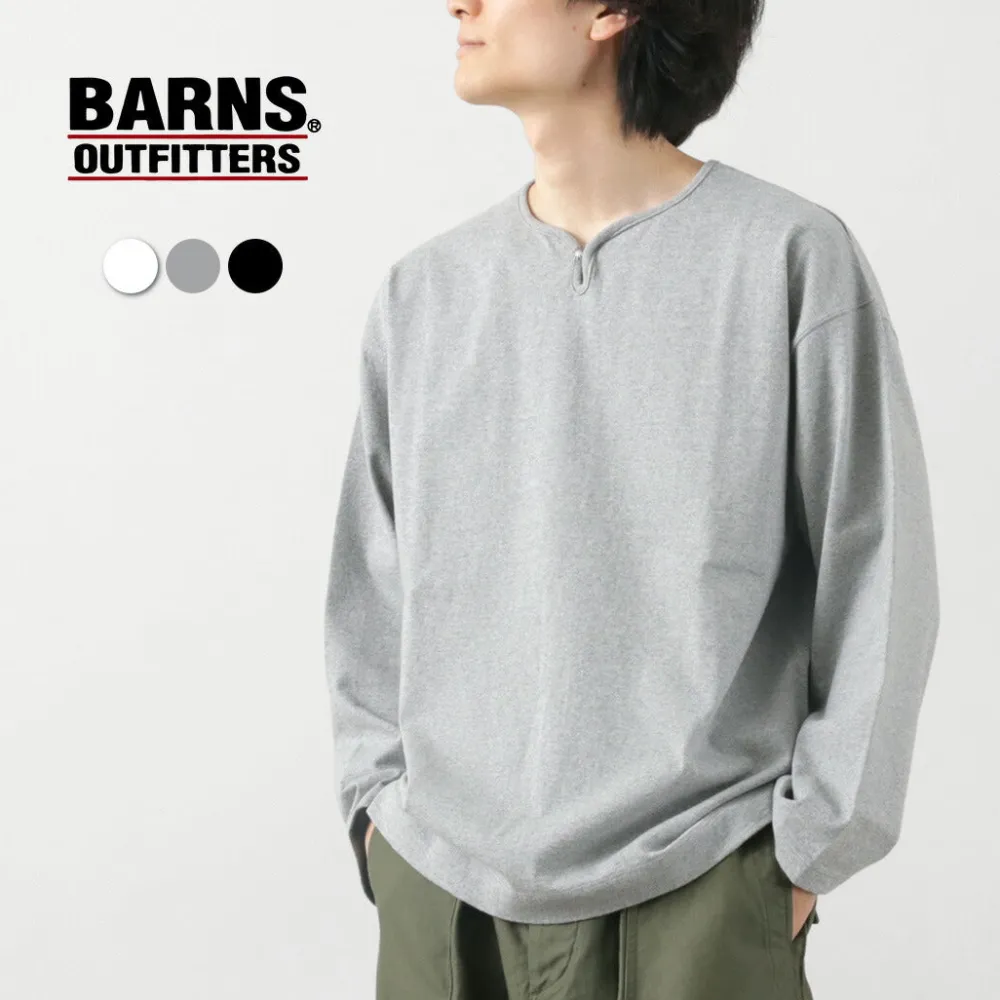 BARNS T-Shirts^/ Big Cozun knitiing Concho Long Sleeve T-Shirt