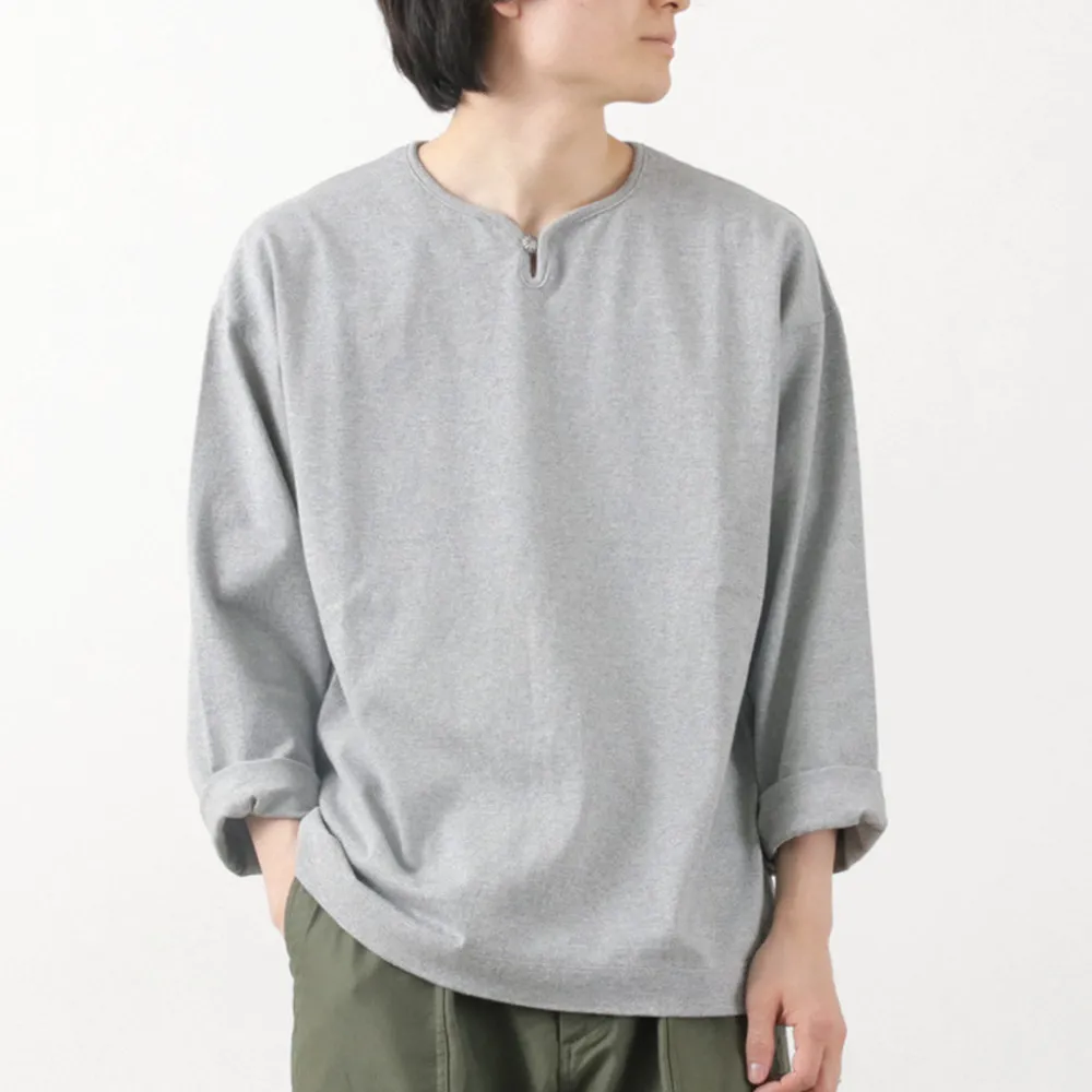 BARNS T-Shirts^/ Big Cozun knitiing Concho Long Sleeve T-Shirt