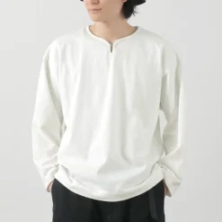 BARNS T-Shirts^/ Big Cozun knitiing Concho Long Sleeve T-Shirt