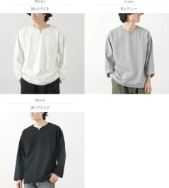 BARNS T-Shirts^/ Big Cozun knitiing Concho Long Sleeve T-Shirt