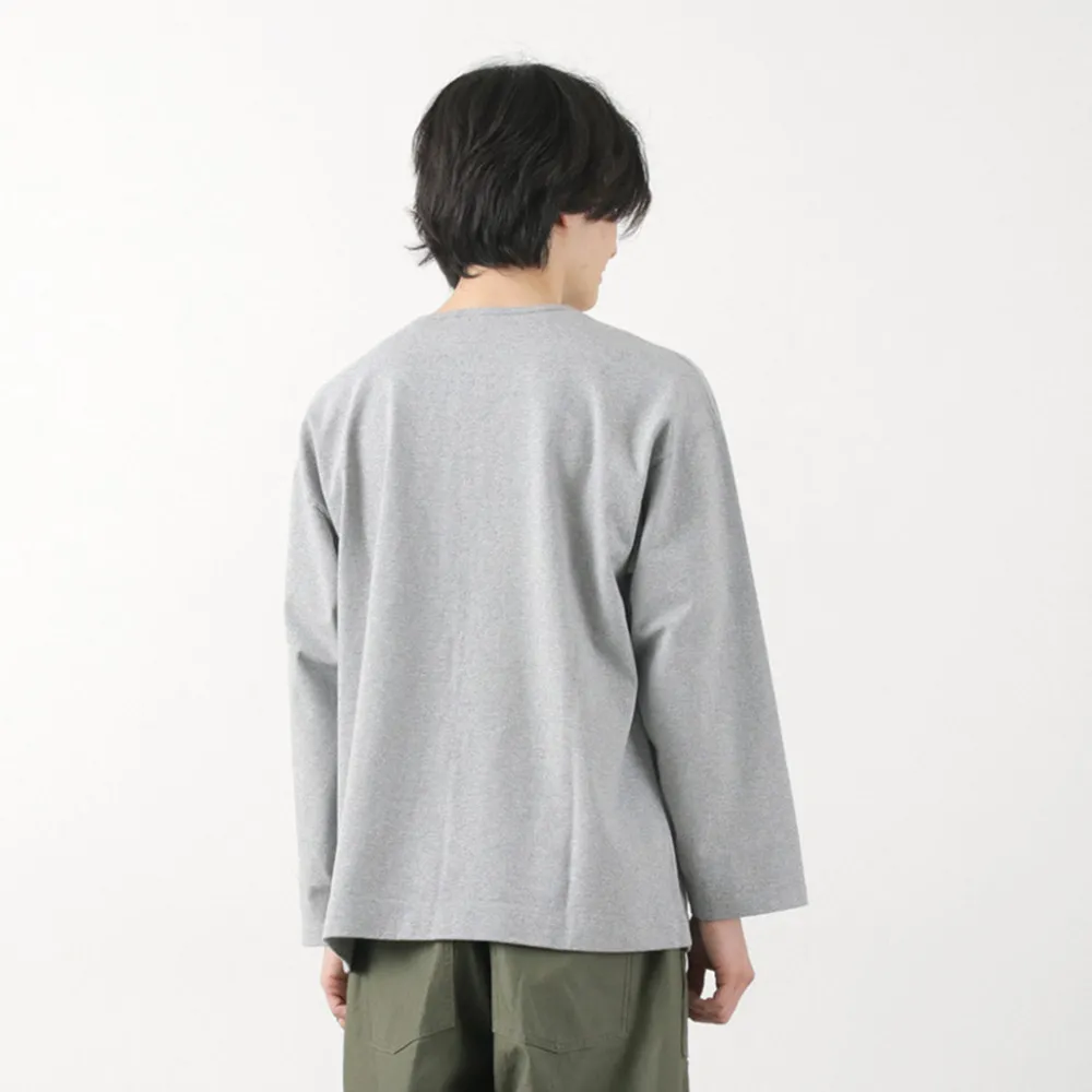 BARNS T-Shirts^/ Big Cozun knitiing Concho Long Sleeve T-Shirt