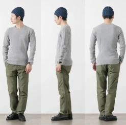 BARNS T-Shirts^/ BR-3050 Big Waffle Long Sleeve Thermal / T-shirt