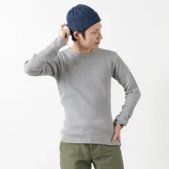 BARNS T-Shirts^/ BR-3050 Big Waffle Long Sleeve Thermal / T-shirt
