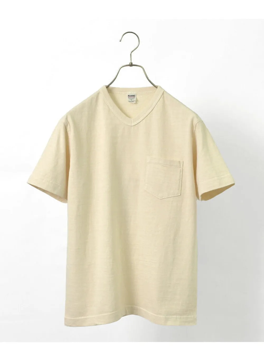 BARNS T-Shirts^/ BR-1101 Hanging jersey S/S V-neck