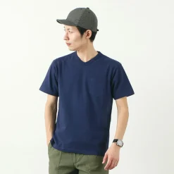 BARNS T-Shirts^/ BR-1101 Hanging jersey S/S V-neck