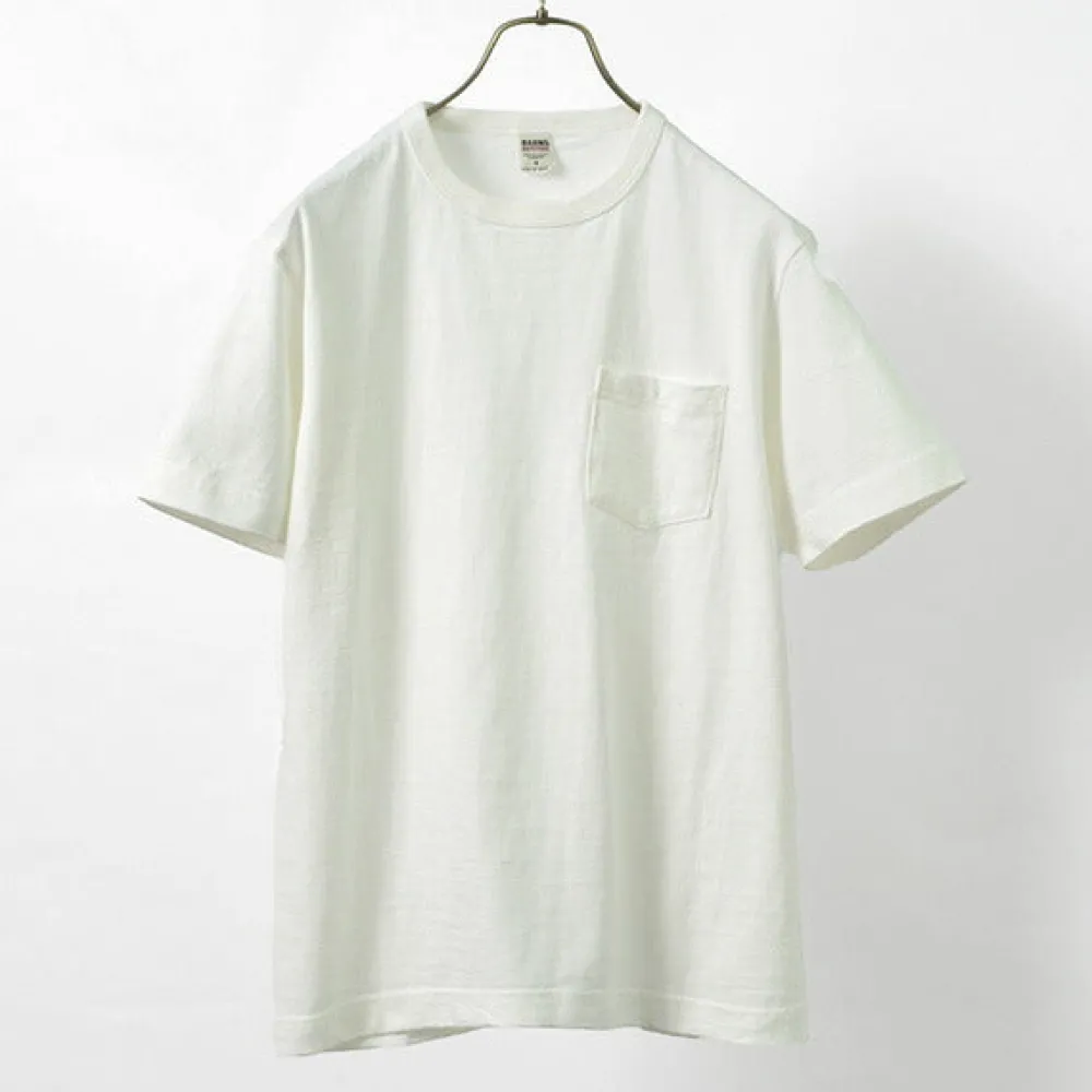 BARNS T-Shirts^/ BR-1100 Hanging jersey S/S Crew neck