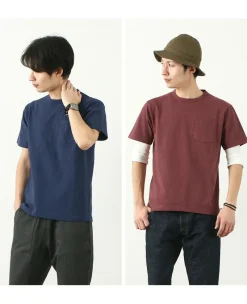BARNS T-Shirts^/ BR-1100 Hanging jersey S/S Crew neck
