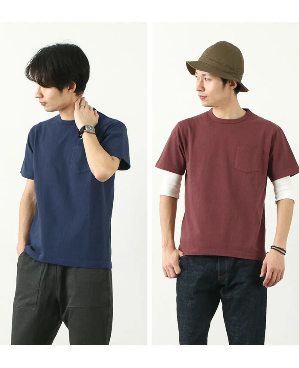 BARNS T-Shirts^/ BR-1100 Hanging jersey S/S Crew neck