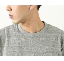 BARNS T-Shirts^/ BR-1100 Hanging jersey S/S Crew neck