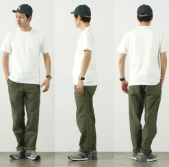 BARNS T-Shirts^/ BR-1100 Hanging jersey S/S Crew neck